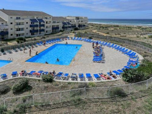 Appartement Climatise Avec Piscine & Mer Bleu Marine Лакано Экстерьер фото